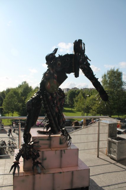 Парк 300-летия Петербурга. Летняя прогулка с Мишелем. Очень много фото