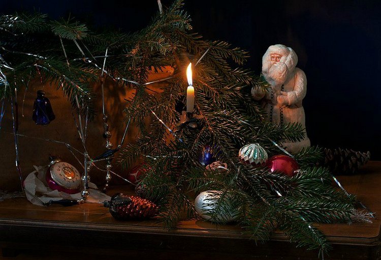 Чудесные новогодние натюрморты (фото 6)