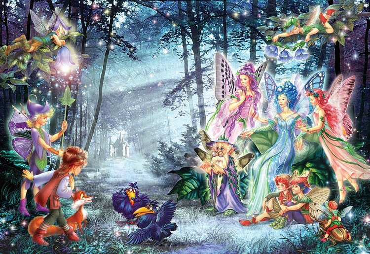 Сказка про Фею и Тролля. Музыкальное Видео. Волшебные иллюстрации от Zorina Baldescu