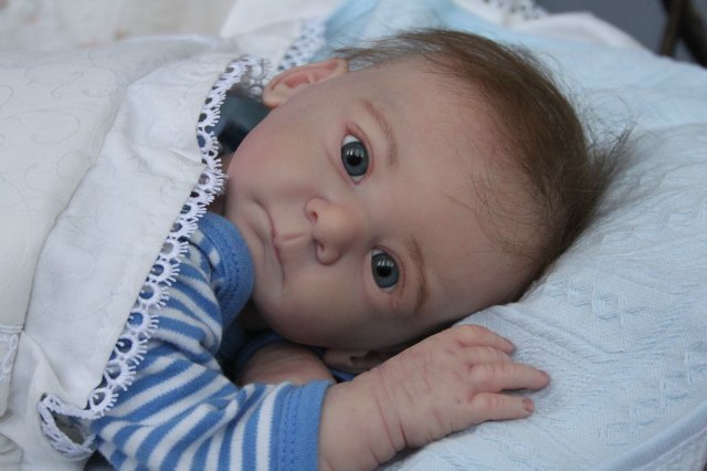 Малышок кукла-реборн Элины Кудрявцевой