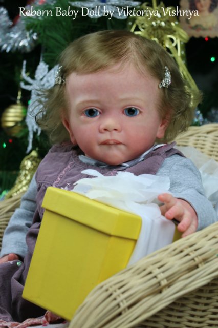Настенька из сказки Морозко! Куколка реборн Виктории Вишни