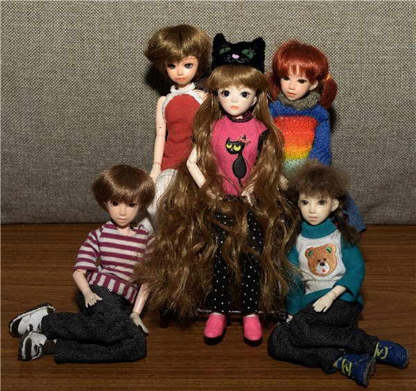 Девочка и флейта — Куклы и тела Obitsu (Обитсу): 1/6 (фото 3)