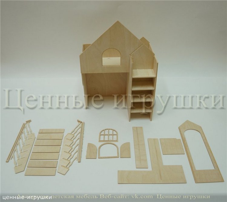 Собираем кровать-домик — Авторские игрушки из разных материалов: синельная проволока