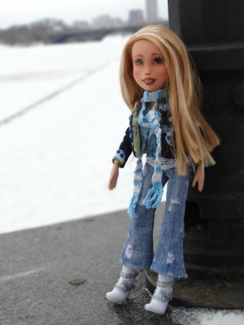 Прогулка с любимыми куколками