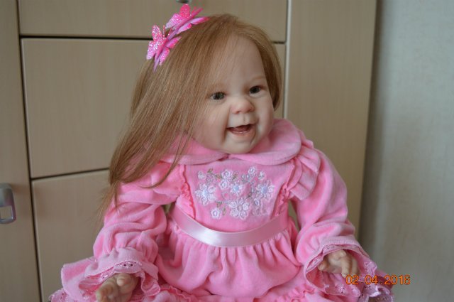 Моя Николь, кукла реборн из молда Мейзи Андреа Арчелло