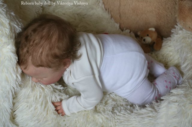 Мейзи... Куколка Реборн Виктории Вишни