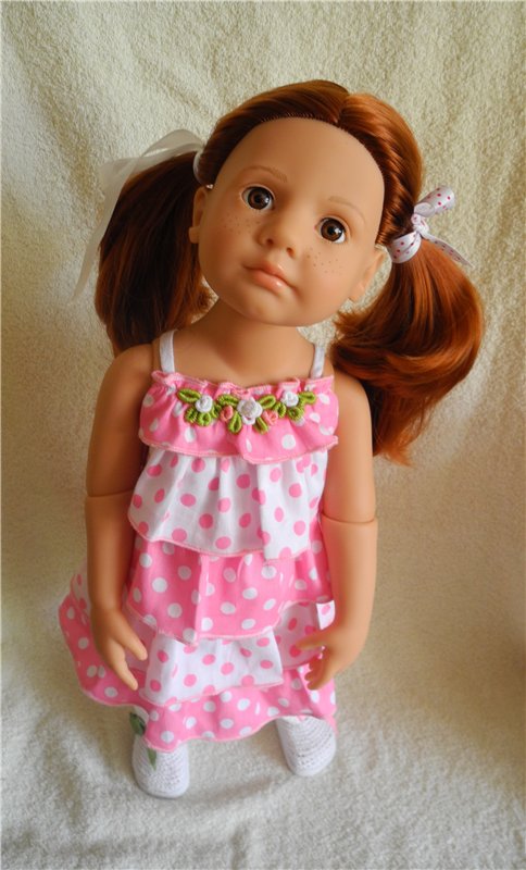 Новая модель Соня (Gotz 50 см) и новые наряды