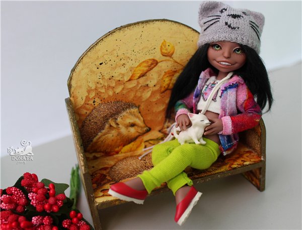 Хроники Мирельки. Авторская шарнирная кукла Марии Пикуновой "Домисоль"