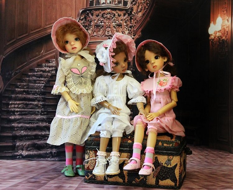 Тёплым весенним вечером | Бэйбики Тёплым весенним вечером — Куклы Kaye Wiggs (Кайе Виггс): авторские BJD (БЖД)