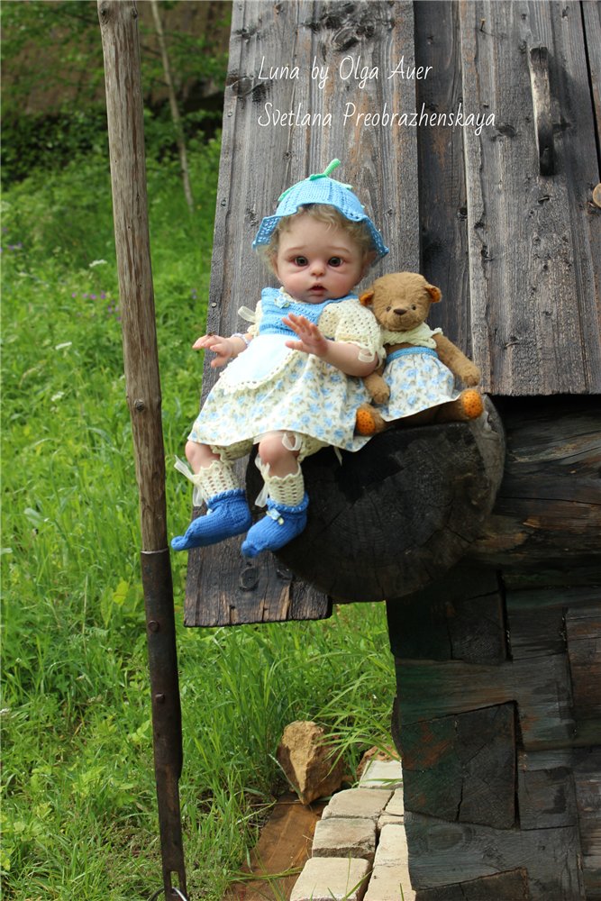 Эльф Luna by Olga Auer, мой прототип. Кукла реборн Светланы Преображенской
