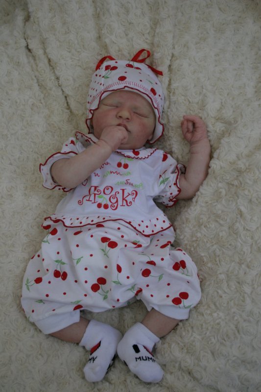 Моя ягодка Джиллиан. Кукла реборн Анастасии Яворской