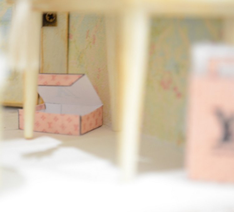 Девичья шкатулка-румбокс для кукол - Уютный чердачОК