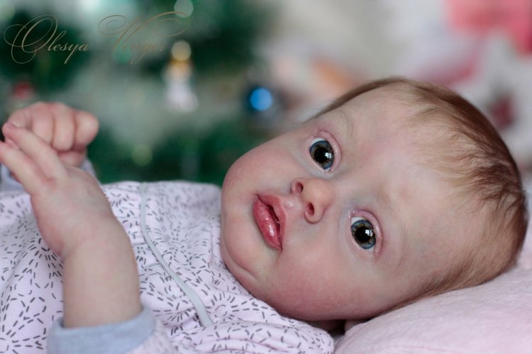 Моя Хлоя, мой любознательный Совенок, кукла реборн Олеси Венгер