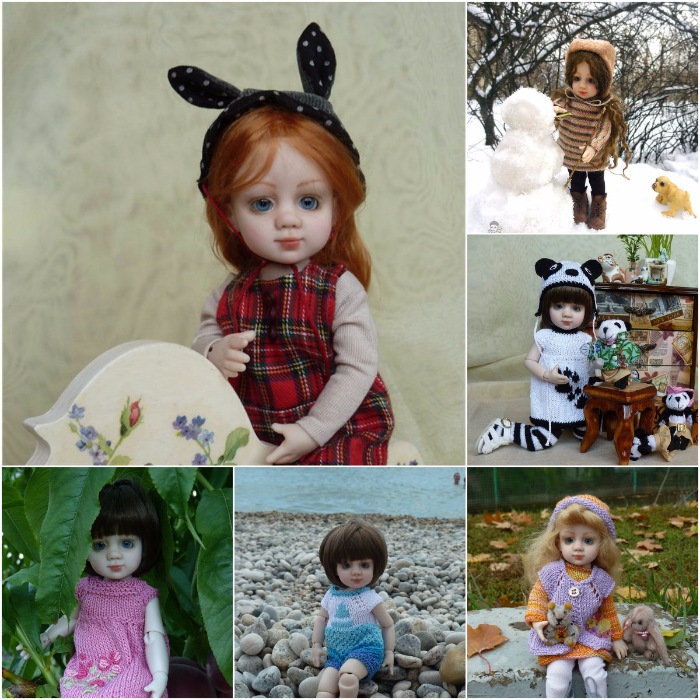 Брюнеточки Джо - девочки или мальчики? Шарнирные куклы