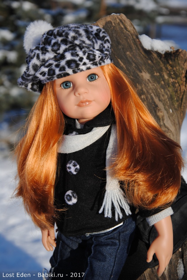 Самая красивая Рыжая. Сара с собачкой 2009 г от Gotz (фото 6)