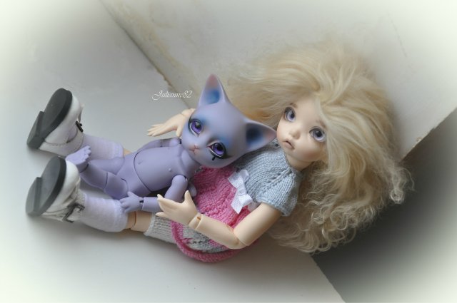 Фиолетовое настроение — Коллекции кукол BJD (БЖД): фото витрин