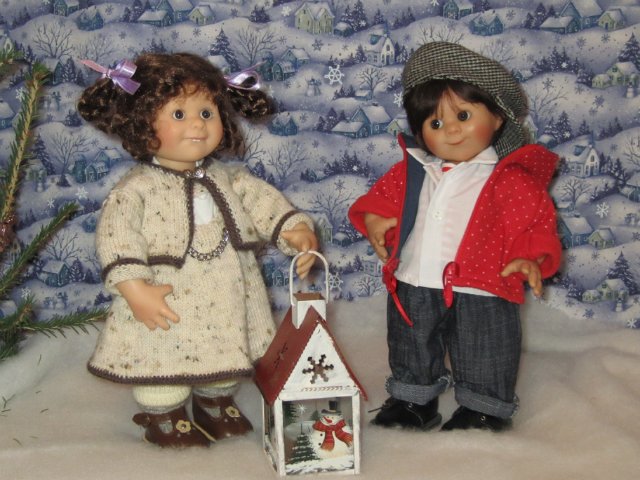 Новый год в семейке вихтелей. Куклы от Rosemarie Muller | Бэйбики Новый год в семейке вихтелей. Куклы от Rosemarie Muller