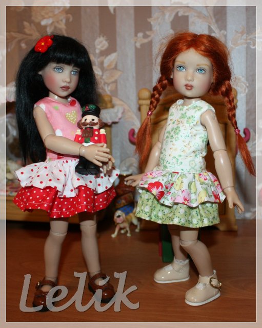 Встреча Грустной девочки, или Киш семья в сборе. Детки от Helen Kish