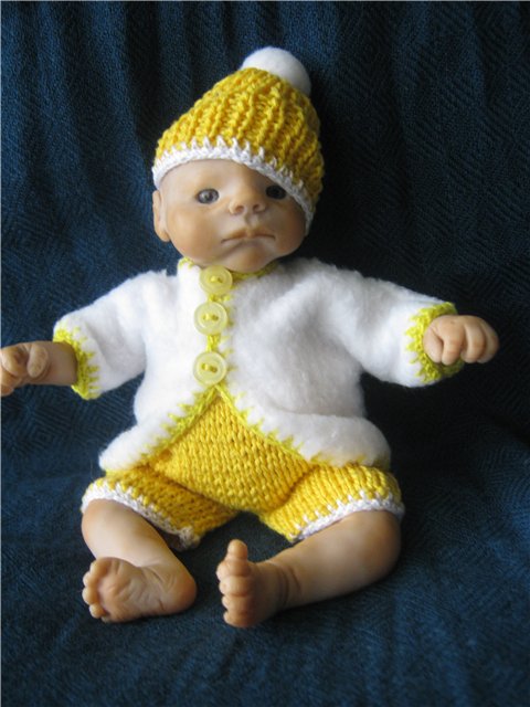 Мой капризный малыш. Авторская кукла Виктории Балибок (фото 8)