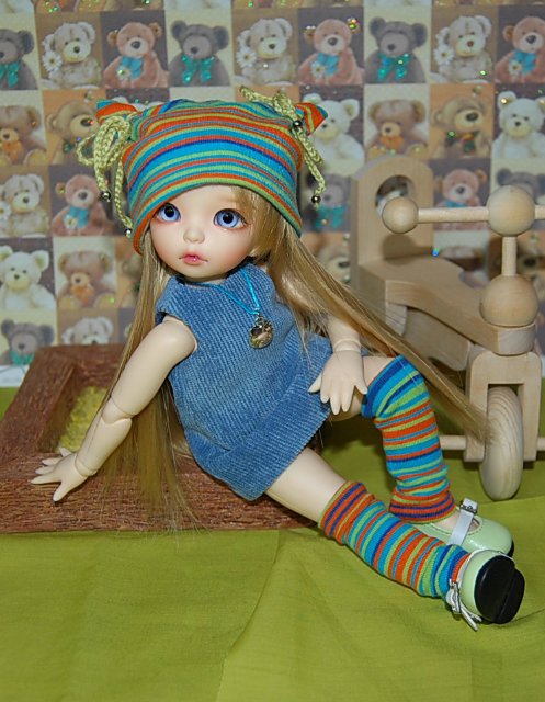 Первые аутфиты для Литлфи. Детская тема