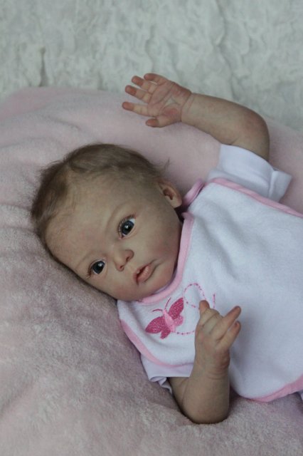 Ливиюшка 3. Куколка реборн Виктории Вишни (фото 9)