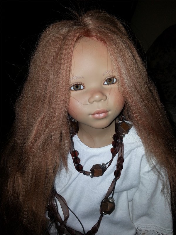 Превращение морской принцессы в обыкновенную девочку! Кукла Annette Himstedt