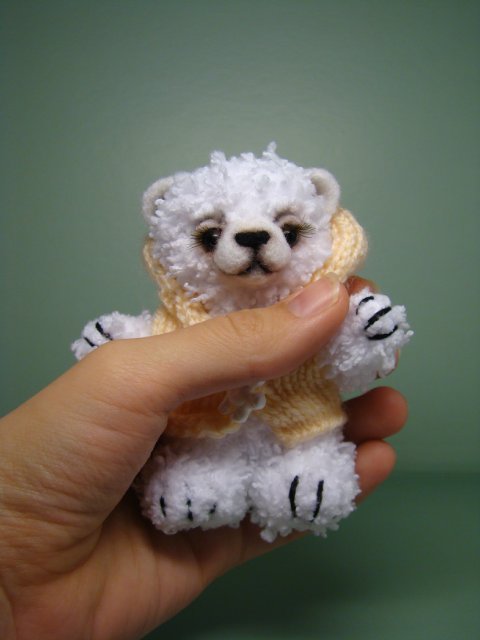 Мишка Снежка. Авторская игрушка своими руками Ольги Чернухо (фото 10)