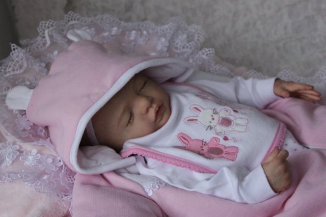 Спящая красавица Джульетта! Куколка реборн Виктории Вишни