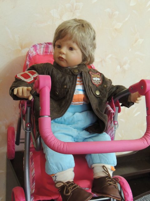 Сказка про Аиста. Куклы Bettine Klemm