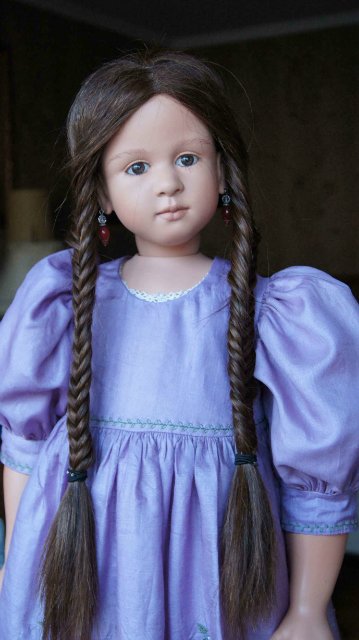 Viviane Ruth Treffeisen — Фарфоровые куклы Ruth Treffeisen (Рут Треффейсен): авторские (фото 10)