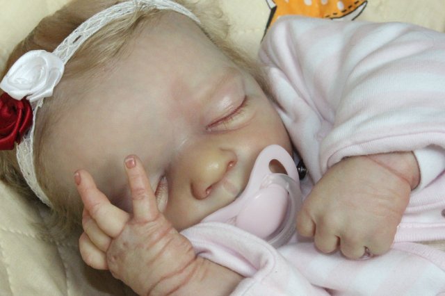 Сладкие сны Манюнечки! Кукла реборн Беспаловои Жанны