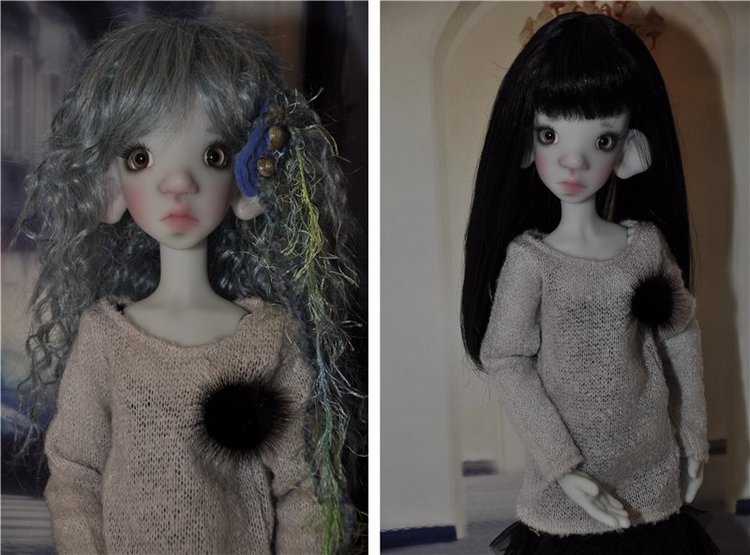 Моя серая Тобушка (Кайе Виггз) примеряет на себя новый образ и просит вашего совета