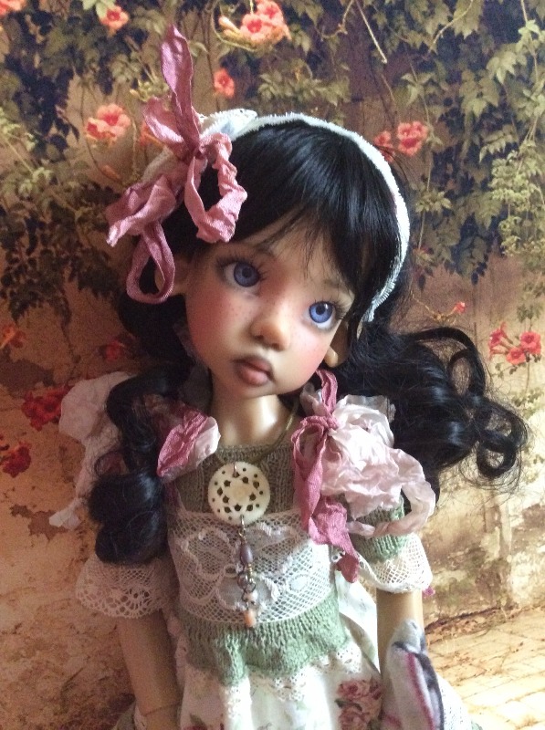 А мы нарядные такие... Кукла от Kaye Wiggs (фото 2)