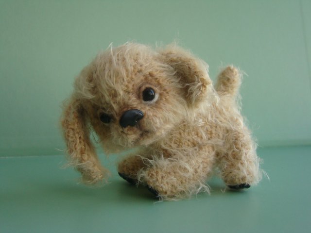 Щен. Авторская игрушка Ольги Чернухо