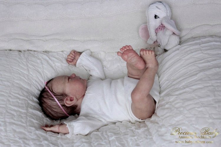 Первая улыбка... Кукла реборн Анастасии Бочковой (фото 10)