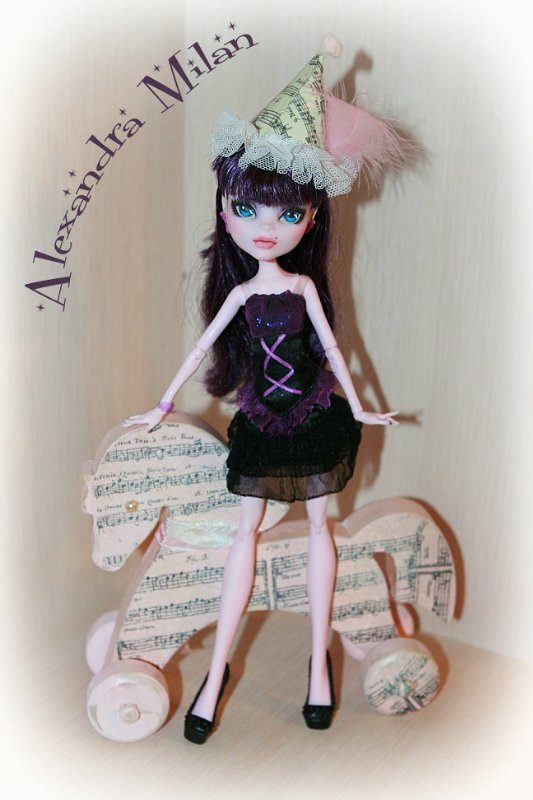 Элизабет OOAK, кукла Монстер Хай (фото 6)