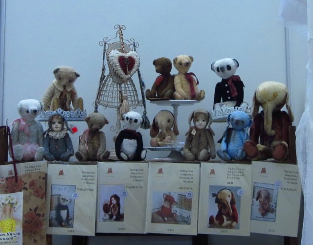 Время кукол 13. Международная выставка коллекционных кукол и мишек Тедди 2014. Продолжение