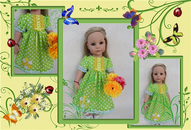 В летних красках | Бэйбики В летних красках — Одежда и обувь для кукол своими руками: фото (фото 3)