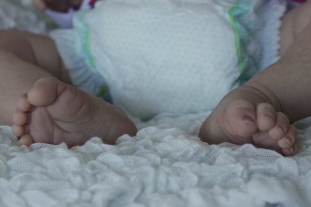 Одинаковые дочки... Куколки реборн Виктории Вишни (фото 6)