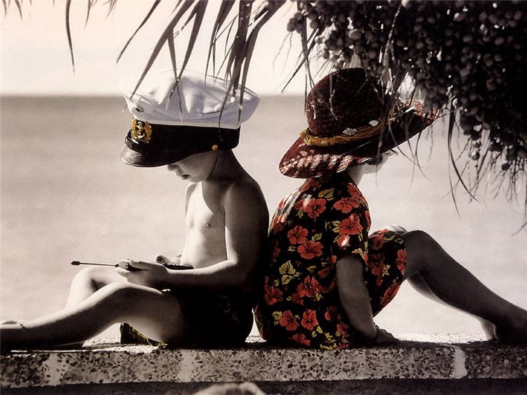 Девочка в красном сидела у моря... Куколки Heidi Plusczok (фото 2)