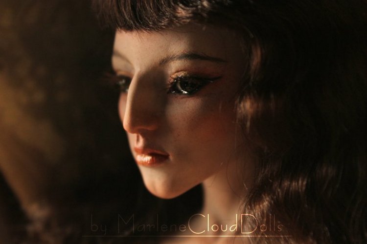 Новая девушка, авторская кукла Гая