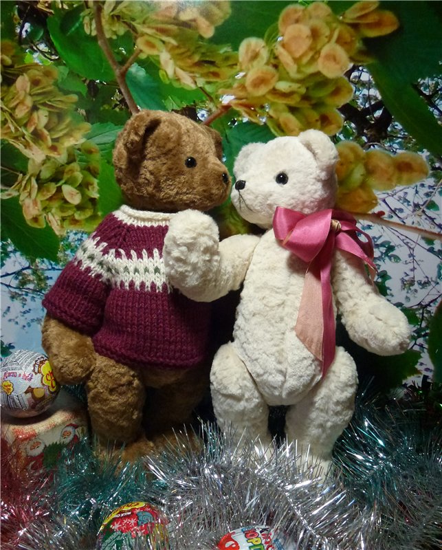 Авторские мишки Надежды Спириной