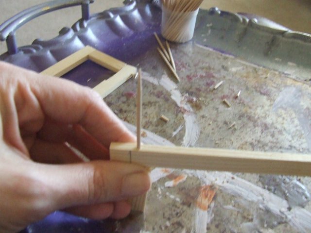 Мастер-класс "Создание ширмы для кукольного румбокса масштаба 1:12" (фото 6)