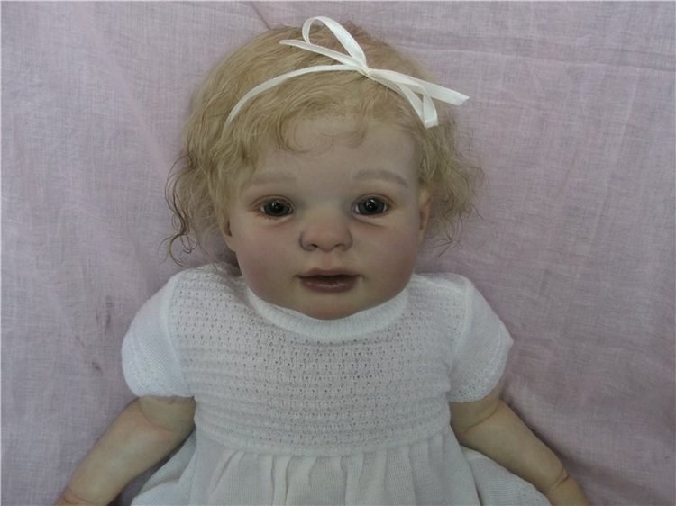 Исправления. Моя малышка-реборн Амелия из молда Киттен от Донны Руберт (фото 6)