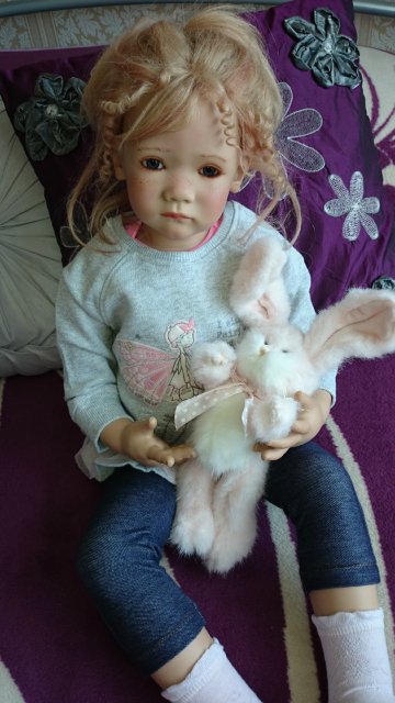 Девочки - грустиночки Илви и Милина от замечательного автора Аннетт Химштедт (фото 6)