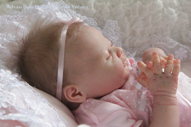 Крохотулька Angeli от Elisa Marx. Куколка реборн Виктории Вишни