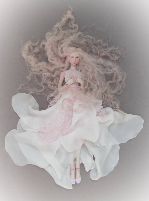 Шарнирная авторская кукла Аврора