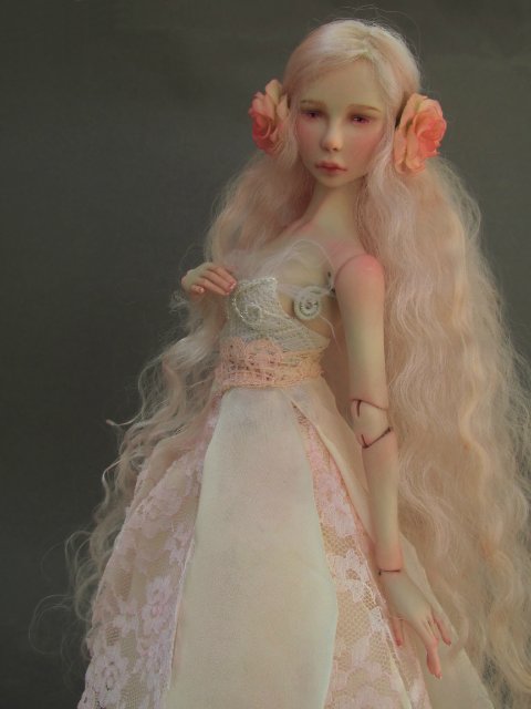 Шарнирная авторская кукла Аврора