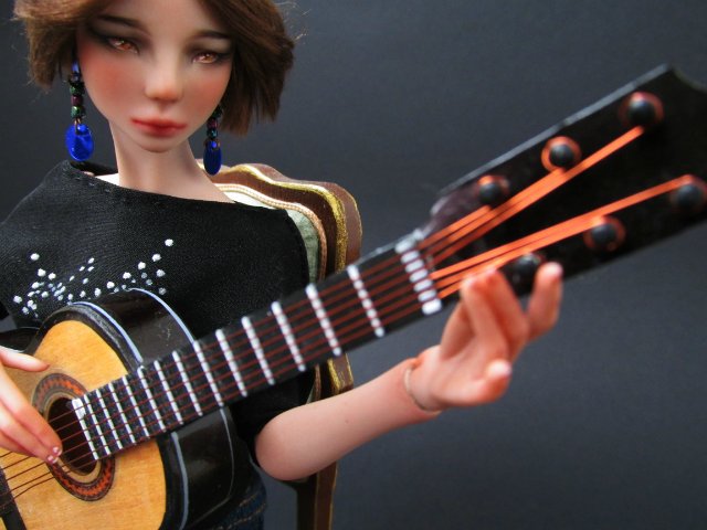 Авторские шарнирные куклы Рут и Амая