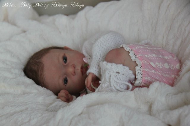Аделиночка 2... Куколка реборн Виктории Вишни
